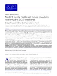 thumnail for Eubanks et al_2021_Student mental health and clinical education.pdf