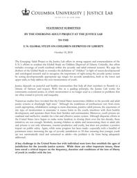 thumnail for EAJP Statement Submitted to UN Global Study_10.9.2018.pdf