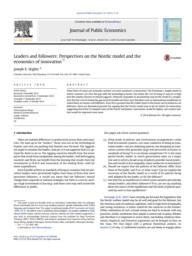 thumnail for Leaders and followers Perspectives on the Nordic model and the economics of innovation.pdf