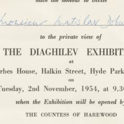 Observer Diaghilev Exhibiti...