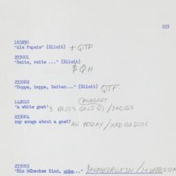 Western questionnaire, answ...