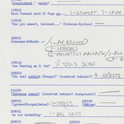 Western questionnaire, answ...
