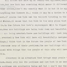 New York's Future as I ...