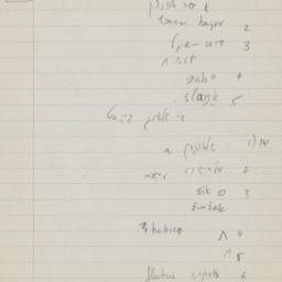 Eastern questionnaire, blue...