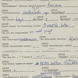 Western questionnaire, answ...
