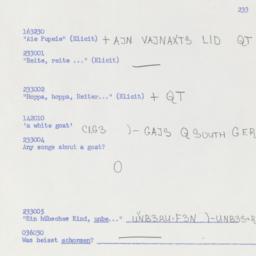 Western questionnaire, answ...