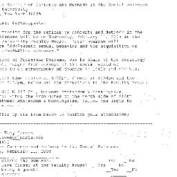 Announcements, 2004-02-04. ...