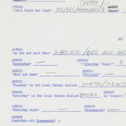 Western questionnaire, answ...