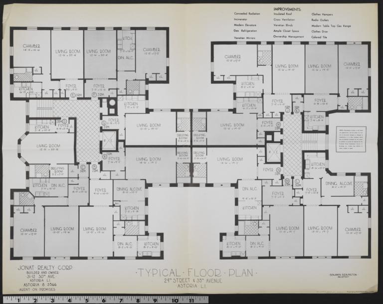 29 Street And 35 Avenue, Typical Floor Plan Columbia