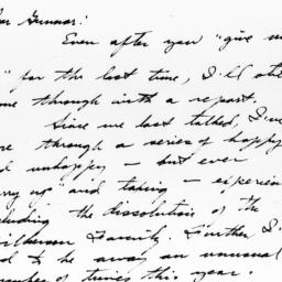 Letter from Doxey A. Wilker...