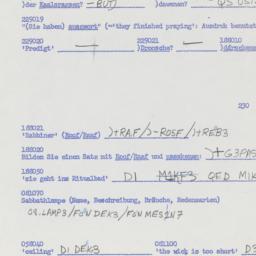 Western questionnaire, answ...