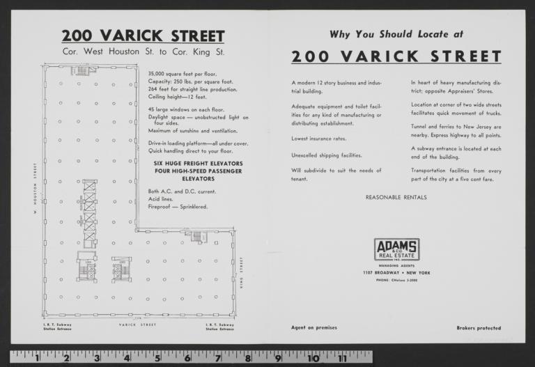 200 Varick Street - The New York real estate brochure collection