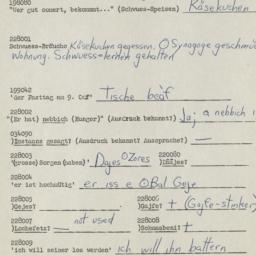 Western questionnaire, answ...