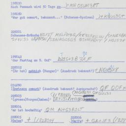 Western questionnaire, answ...