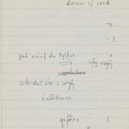 Eastern questionnaire, blue...