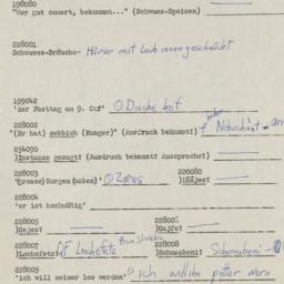 Western questionnaire, answ...