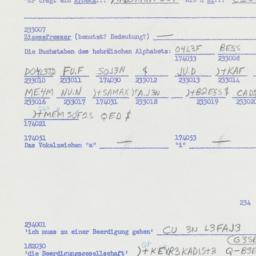 Western questionnaire, answ...