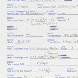 Western questionnaire, answ...
