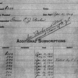 Carnegie General Donations,...