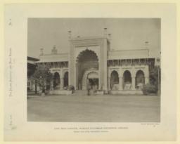 East India Pavilion, World's Columbia Exposition, Chicago. Henry Ives Cobb, Architect, Chicago