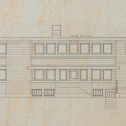 Working drawing #8: East el...