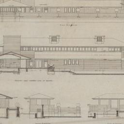 Working drawing #4: East, s...