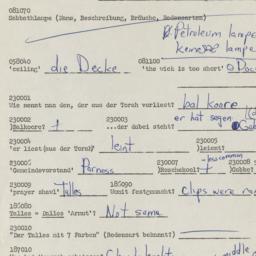 Western questionnaire, answ...