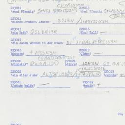 Western questionnaire, answ...