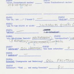 Western questionnaire, answ...