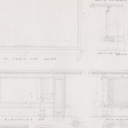 Dining table details for Mr...