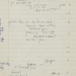 Eastern questionnaire, blue...