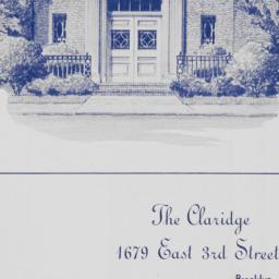 The Claridge 1670 East 3rd ...