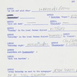 Western questionnaire, answ...