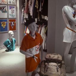 Interior view, showroom wit...