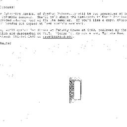 Announcements, 2005-02-28. ...