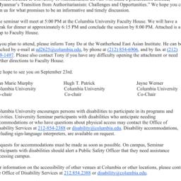 Announcements, 2013-09-25. ...