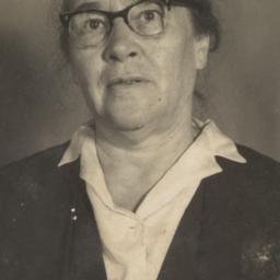 Passport photo of Margaret ...