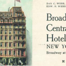 Broadway Central Hotel New ...
