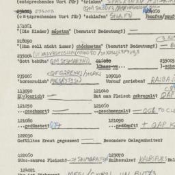Western questionnaire, answ...