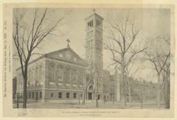 The Judson Memorial Church, Washington Square, New York, N. Y. McKim, Mead & White, Architects