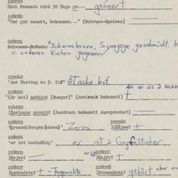 Western questionnaire, answ...