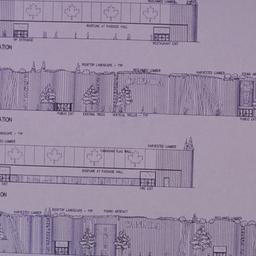 Board 5. Building elevations.