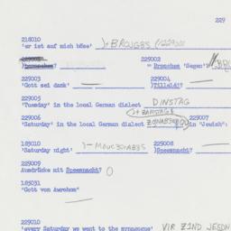 Western questionnaire, answ...