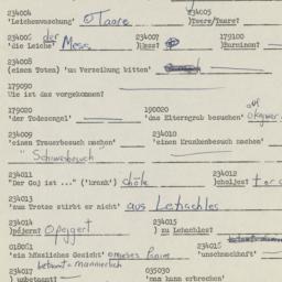 Western questionnaire, answ...