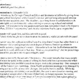 Minutes, 2004-04-29. Memory...