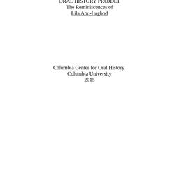 Oral history interview with...