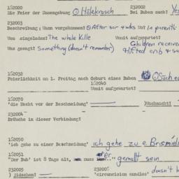 Western questionnaire, answ...