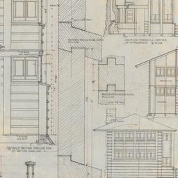 Section, elevation, framing...