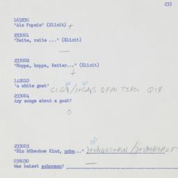 Western questionnaire, answ...