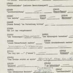 Western questionnaire, answ...